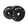 QuantumR Rally Car Wheel (Black/2pcs)