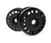 QuantumR Rally Car Wheel (Black/2pcs)