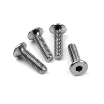 Flat Head Screw M2.6x10mm (4pcs)