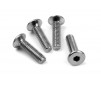 Flat Head Screw M2.6x10mm (4pcs)