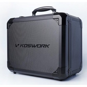 Valise Alu V2 pour radio Sanwa M17 (Koswork MiniBlackCase)