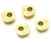 Brass Rear Hub Carrier Spacer set Inferno MP10