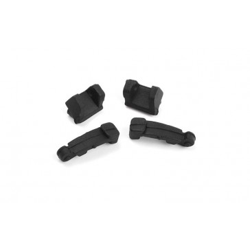 Rubber Hood Latch for 1/10th Black Rock