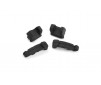 Rubber Hood Latch for 1/10th Black Rock