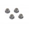 Flanged Lock Nut M3 (4pcs)