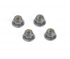 Flanged Lock Nut M3 (4pcs)