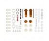 RC10T FRONT SHOCK KIT 1.02 IN (PR) GOLD