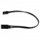 175mm SERVO EXTENSION WIRE BLACK (6.89IN)