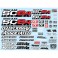 RC10SC6.4 DECAL SHEET