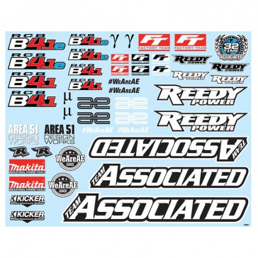 RC8B4.1/e DECAL SHEET