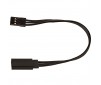 125mm SERVO EXTENSION WIRE BLACK (4.92IN)