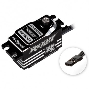 RS1606A LOW PROFILE BRUSHLESS HI-SPEED HV SERVO