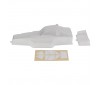 RC10 PROTECH BODYSHELL AND WING (CLEAR)