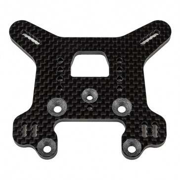 RC8B4.1/e FT REAR SHOCK TOWER 66.5, CARBON