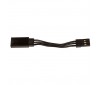 50mm SERVO EXTENSION WIRE BLACK (1.97IN)