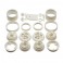 RC10 WHEELS FRONT & REAR - WHITE