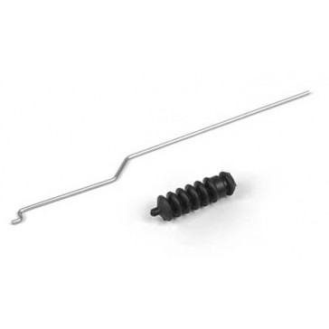 PUSHROD WITH RUBBER BELLOW