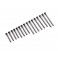 Suspension screw pin set, front or rear, 3x40mm (4), 3x32mm (4), 3x28