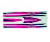 Decal set, hull (pink) (waterproof) (for Disruptor)