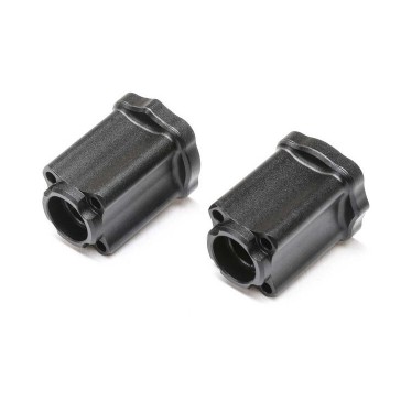 Aluminum Axle Mount Rear 0deg Black: Mini LMT