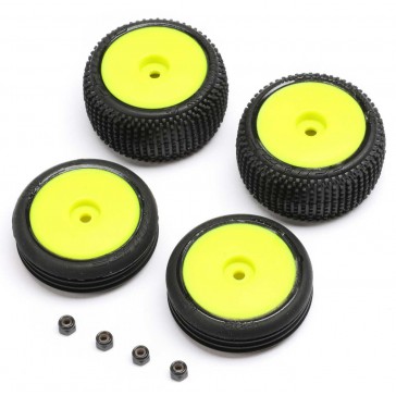 Tires & Wheels Mounted Yellow: Micro-B