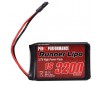 Pink Runner Tx LiPo 1S 3.7V-3200 pour Sanwa MT44 - MT5