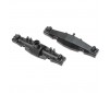 Aluminum Axle Housing Set Black: Mini LMT