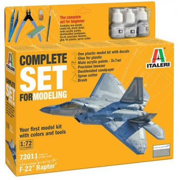 1/72 STARTER SET F-22 RAPTOR (8/24) *