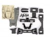 Body conversion kit, Rustler (includes front & rear body mounts, latc