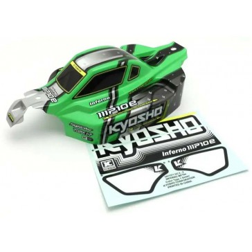 Bodyshell 1:8 Inferno MP10e Readyset - Green