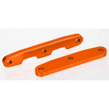 Bulkhead tie bars, front & rear, aluminum (orange-anodized)