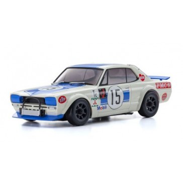 Autoscale Mini-Z Skyline 2000GT-R KPCG10 Racing'72 Blue No.15 (MA020)