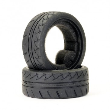 STINGER FRONT 26MM RUBBER TYRE w/INSERTS (PR)