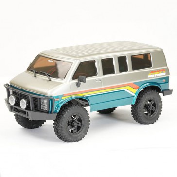 OUTBACK MINI XP 1/18 EVO VAN TRAIL RTR METAL GREY