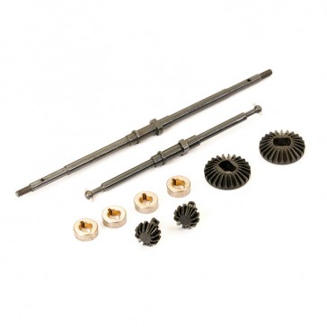 OUTBACK MINI X 2.0 F/R METAL GEAR AXLE DRIVESHAFT SET