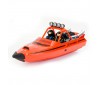 GLADER TURBOJET R/C SPEED BOAT 35CM - RED