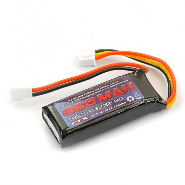 UTAH 7.4V 360MAH LIPO BATTERY