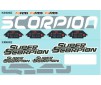 90mm Super Scorpion V2 - Decal Sheet (Camo)