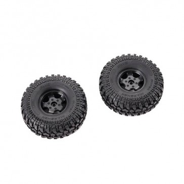 1/10 LC80 FCX10 - WHEEL ASSEMBLY 1PAIR