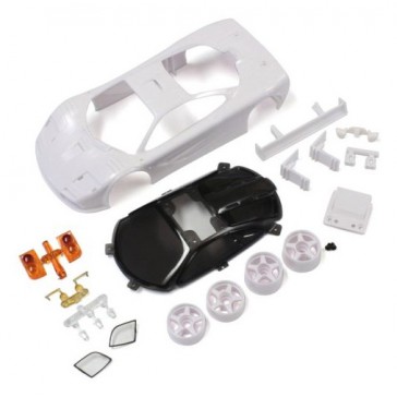 Bodyshell McLaren F1 LM Mini-Z + 2WD Rims (White Body)