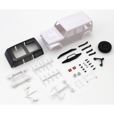 Bodyshell Jeep Wrangler Rubicon Mini-Z 4X4 MX01 (White Body)