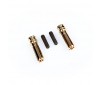 5mm Adjustable Gold Connectors - 18mm length (2 pcs.)