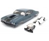 Body shell set 1:10 Fazer FZ02L Chevy Chevelle SC VE 1970 Dark Blue