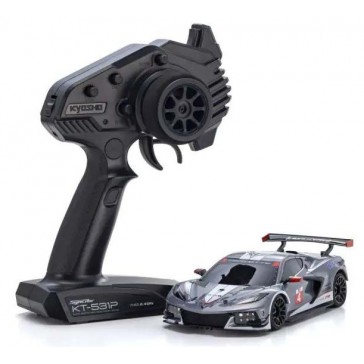 Mini-Z MR04 RWD Corvette C8-R Gun Metal/White (W-MM/KT531P)