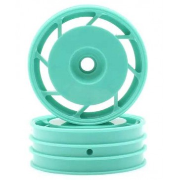 Front Wheels 1:10 Ultima 8D 50mm (2) - Peppermint Green