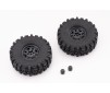 1/10 LC80 FCX10 Pro - WHEEL ASSEMBLY 1PAIR