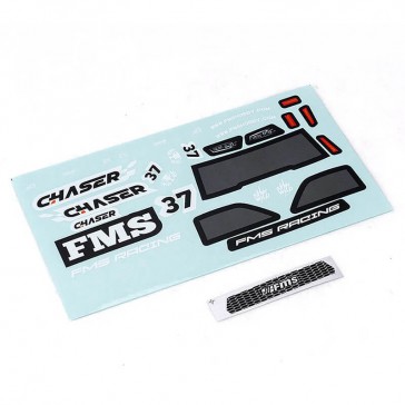 1/24 Chaser FSC24 -  DECAL SHEET (White)