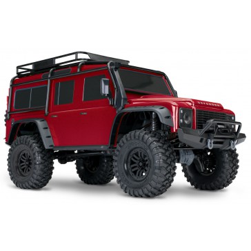 Land Rover Defender Crawler Clipless Red