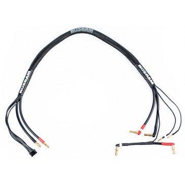 2x 2S-Charging Wire - 60cm - 4mm  XH | 4/5mm  2mm