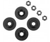 Wheel adapter, 17mm (4)/ 5.0mm NL (4)